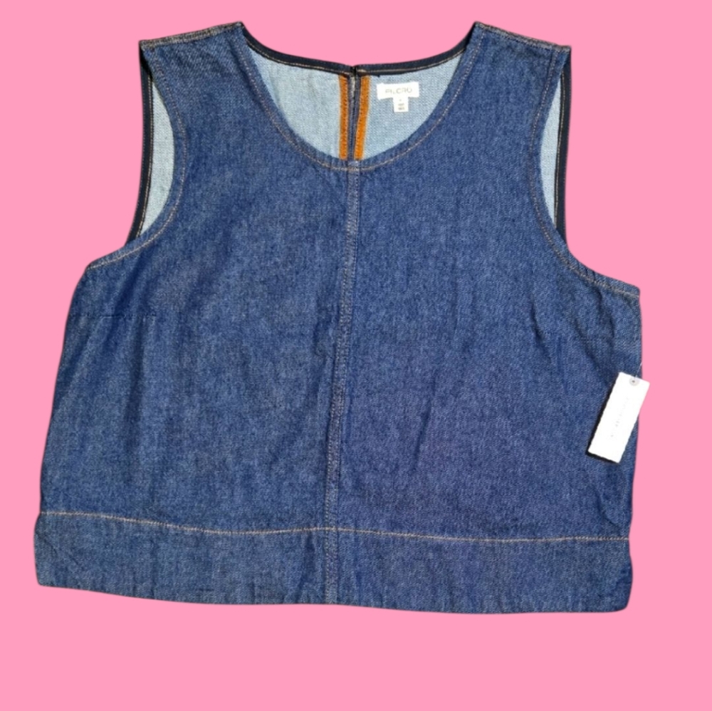 Anthropologie Denim Top